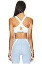view 3 of 4 Miles Rigor Sports Bra in Skylight & White
