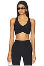view 1 of 4 Airweight Ruched Sports Bra in Black