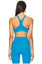 view 3 of 4 Ella Airweight Sports Bra in Riviera & White