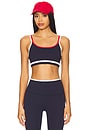 view 1 of 4 Eva Rigor Double Strap Sports Bra in Indigo & White