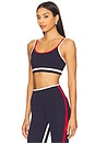 view 2 of 4 Eva Rigor Double Strap Sports Bra in Indigo & White