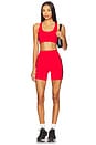view 4 of 4 Ella Airweight Sports Bra in Pirate Red & Indigo