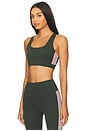 view 1 of 5 Lexi Rigor Sports Bra in Military & Blush