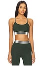 view 1 of 4 Cali Active Rib Sports Bra in Heather Military