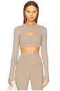 view 1 of 4 BOLERO LEVE AMELIA in Latte