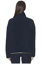 view 4 of 4 Reese Half Zip Pullover in Indigo & Limeade