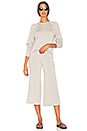 view 4 of 4 Runaway Culotte Sweatpants in Light Heather Grey