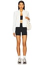 view 5 of 5 Airweight Bomber Jacket in White