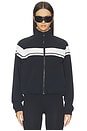 view 2 of 5 Morrison Track Jacket in Black & Creme