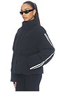 view 1 of 6 Maeve Puffer Jacket in Black & Creme