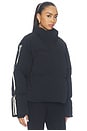 view 5 of 6 Maeve Puffer Jacket in Black & Creme