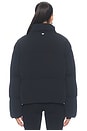 view 6 of 6 Maeve Puffer Jacket in Black & Creme