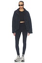 view 7 of 6 Maeve Puffer Jacket in Black & Creme