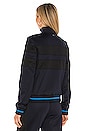 view 4 of 5 Ludwig Track Jacket in Indigo & Black