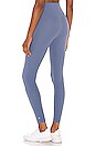 view 3 of 4 Airweight High Waist 7/8 Legging in Steel Blue