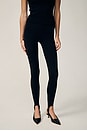 view 2 of 8 River High Waist Airweight Stirrup Legging in Black