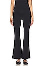 view 2 of 4 Raquel Airweight Maternity Flare Pant in Black
