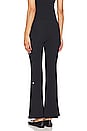 view 3 of 4 Raquel Airweight Maternity Flare Pant in Black