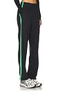 view 1 of 6 Max Rigor Track Pant in Black & Grass