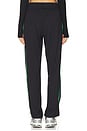 view 4 of 6 Max Rigor Track Pant in Black & Grass