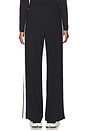 view 4 of 6 Luca Airweight Trouser With Stripe in Black