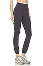 view 2 of 6 Icon Dual High Waist Airweight Legging in Graphite