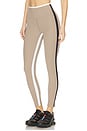 view 3 of 6 Sammy High Waist Rigor 7/8 Legging in Latte & Black