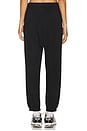view 4 of 6 Andie Oversized Fleece Sweatpant in Black