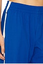 view 7 of 7 Max Rigor Track Pant in Classic Blue & White