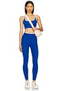 view 5 of 6 Easton Rigor High Waist 7/8 Leggings in Classic Blue & White