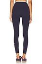 view 4 of 6 Sammy High Waist Rigor 7/8 Leggings in Indigo & White