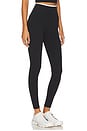 view 2 of 6 Dual High Waist Airweight 7/8 Legging in Black & White