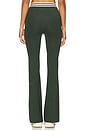 view 4 of 6 Raquel Active Rib Flare Legging in Heather Military