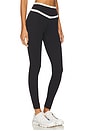 view 2 of 6 Mason High Waist Rigor Full Length 28 Legging in Black & White
