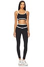 view 5 of 6 Mason High Waist Rigor Full Length 28 Legging in Black & White