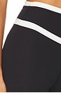 view 6 of 6 Mason High Waist Rigor Full Length 28 Legging in Black & White