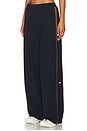 view 1 of 7 Luca Air Weight Stripe Trouser in Indigo & Honey
