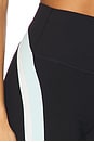 view 6 of 6 Emerson Airweight High Waist Legging in Black & Ice