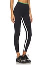 view 3 of 7 Easton Rigor High Waist 7/8 Legging in Black & Grass