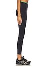view 4 of 7 Easton Rigor High Waist 7/8 Legging in Black & Grass