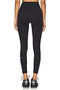 view 5 of 7 Easton Rigor High Waist 7/8 Legging in Black & Grass