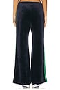 view 4 of 6 Heritage Velour Pant in Indigo & Grass