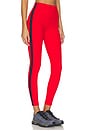 view 3 of 7 Clare High Waist Rigor 7/8 Legging in Lotus Red & Indigo
