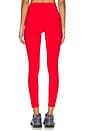 view 5 of 7 Clare High Waist Rigor 7/8 Legging in Lotus Red & Indigo