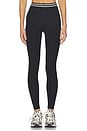 view 1 of 6 Bailey High Waist Active Rib 7/8 Legging in Black