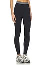 view 2 of 6 Bailey High Waist Active Rib 7/8 Legging in Black