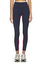 view 1 of 6 LEGGING 7/8 CINTURA ALTA EASTON RIGOR in Indigo & White