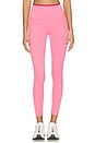 view 1 of 6 Easton Rigor High Waist 7/8 Legging in Strawberry & Pirate Red