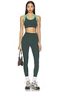 view 5 of 6 LEGGINGS 7/8 TAILLE HAUTE MBER AIRWEIGHT in Military & Spearmint