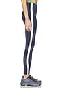 view 3 of 6 LEGGINGS 7/8 TAILLE HAUTE SAMMY in Indigo & Spearmint